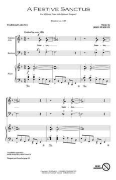 A Festive Sanctus von John Purifoy (Download) 