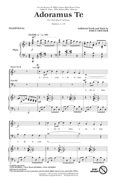 Adoramus Te von Emily Crocker (Download) 