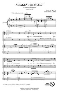 Awaken The Music von Greg Gilpin (Download) 