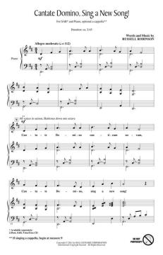 Cantate Domino, Sing A New Song! von Russell L. Robinson (Download) 