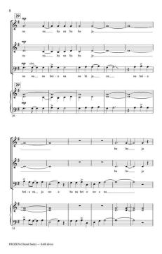 Frozen (Choral Suite) von Frode Fjellheim (Download) 