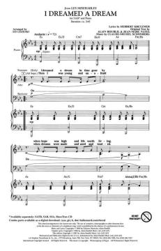 I Dreamed A Dream von Ed Lojeski (Download) 