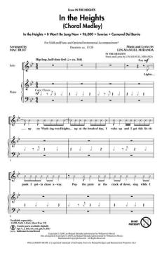 In The Heights (Choral Medley) (Miranda Lin-Manuel) 