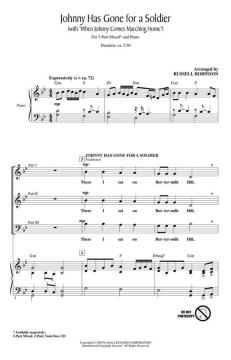 Johnny Has Gone For A Soldier von Russell L. Robinson (Download) 