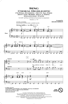 Sing (Choral Highlights) 