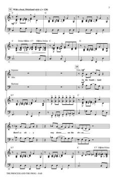 The Princess And The Frog (Choral Medley) von Randy Newman (Download) 