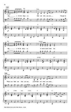 The Princess And The Frog (Choral Medley) von Randy Newman (Download) 