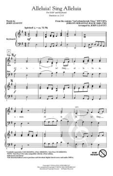 Alleluia! Sing Alleluia von Johann Sebastian Bach 