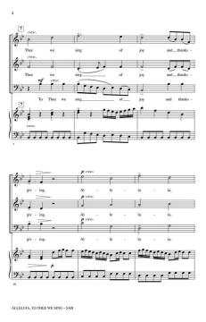 Alleluia, To Thee We Sing (Download) 