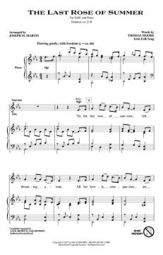 The Last Rose Of Summer von Joseph M. Martin (Download) 