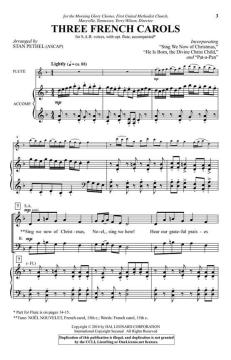 Three French Carols (Download) 