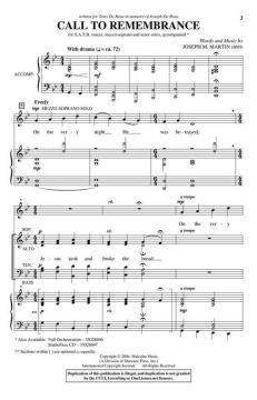 Call To Remembrance von Joseph M. Martin (Download) 