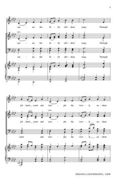 Hosanna, Loud Hosanna 