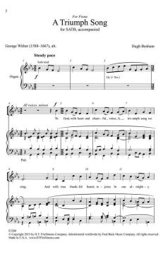 A Triumph Song von Hugh Benham (Download) 