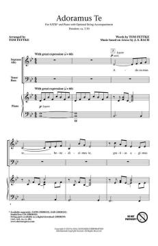 Adoramus Te von Johann Sebastian Bach (Download) 