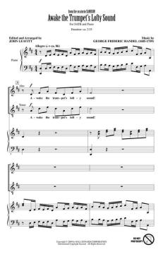 Awake The Trumpet's Lofty Sound von Georg Friedrich Händel (Download) 
