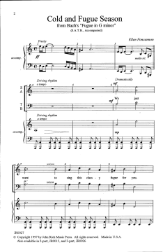 Cold And Fugue Season (Ellen Foncannon) 