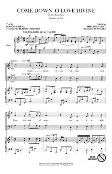 Come Down, O Love Divine von Sheldon Curry (Download) 