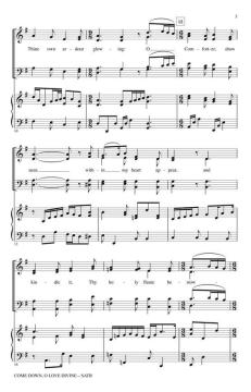 Come Down, O Love Divine von Sheldon Curry (Download) 