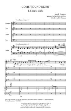 Come 'Round Right: A Folk Song Suite von Elder Joseph Brackett (Download) 