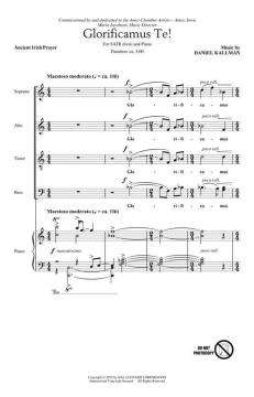 Glorificamus Te! von Daniel Kallman (Download) 