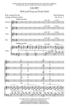 Glory von Kirke Mechem (Download) 