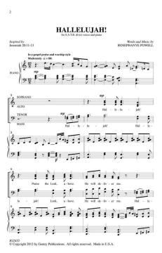 Hallelujah von Rosephanye Powell (Download) 