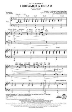 I Dreamed A Dream von Claude-Michel Schönberg (Download) 
