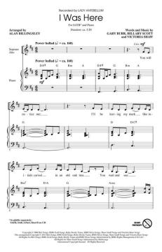 I Was Here (Lady Antebellum) 