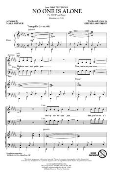 No One Is Alone (Stephen Sondheim) 