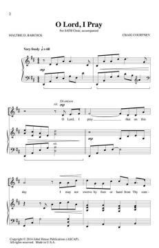 O Lord, I Pray von Craig Courtney (Download) 