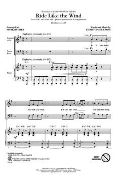 Ride Like The Wind (Christopher Cross) 