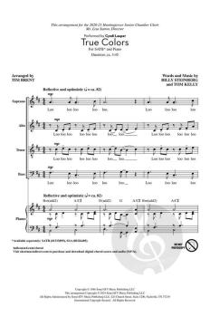 True Colors von Billy Steinberg (Download) 