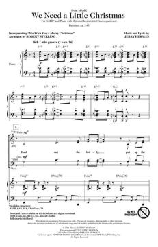 We Need A Little Christmas von Jerry Herman (Download) 