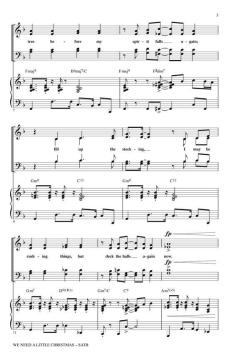 We Need A Little Christmas von Jerry Herman (Download) 