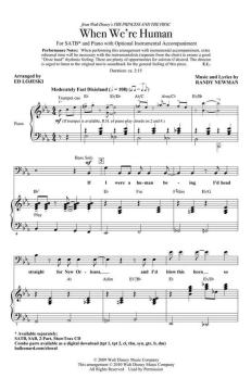 When We're Human von Randy Newman (Download) 