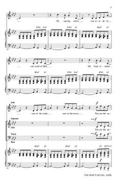 You Won't Let Go (Michael W. Smith) 