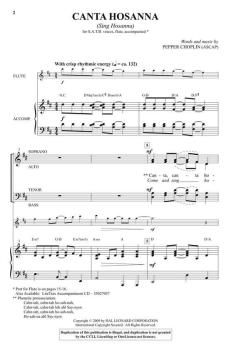 Canta Hosanna von Pepper Choplin (Download) 