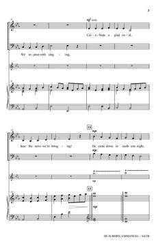 He Is Born, Emmanuel von Patrick M. Liebergen (Download) 