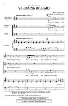 A Blessing of Light von Joseph M. Martin (Download) 