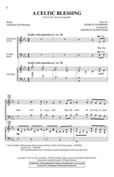 A Celtic Blessing von Patricia Thompson 