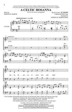 A Celtic Hosanna 