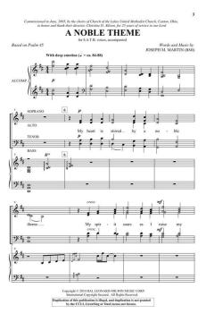 A Noble Theme von Joseph M. Martin (Download) 