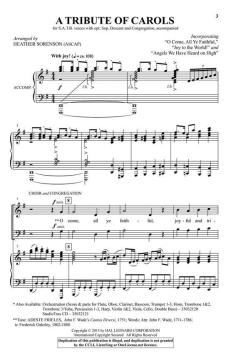 A Tribute of Carols (Download) 