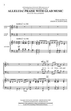 Alleluia! Praise with Glad Music von Joseph M. Martin (Download) 