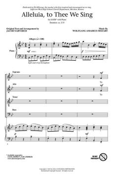 Alleluia, To Thee We Sing (Download) 