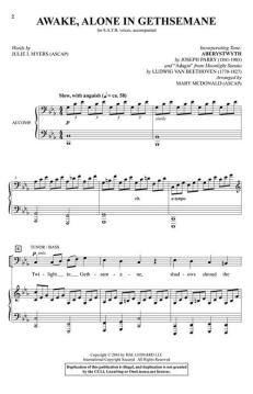 Awake, Alone in Gethsemane von Ludwig van Beethoven 