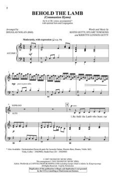 Behold the Lamb (Communion Hymn) von Keith Getty (Download) 