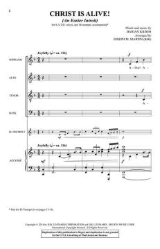 Christ Is Alive! von Darian Krimm (Download) 