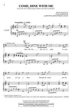 Come, Dine With Me von Ruth Elaine Schram (Download) 